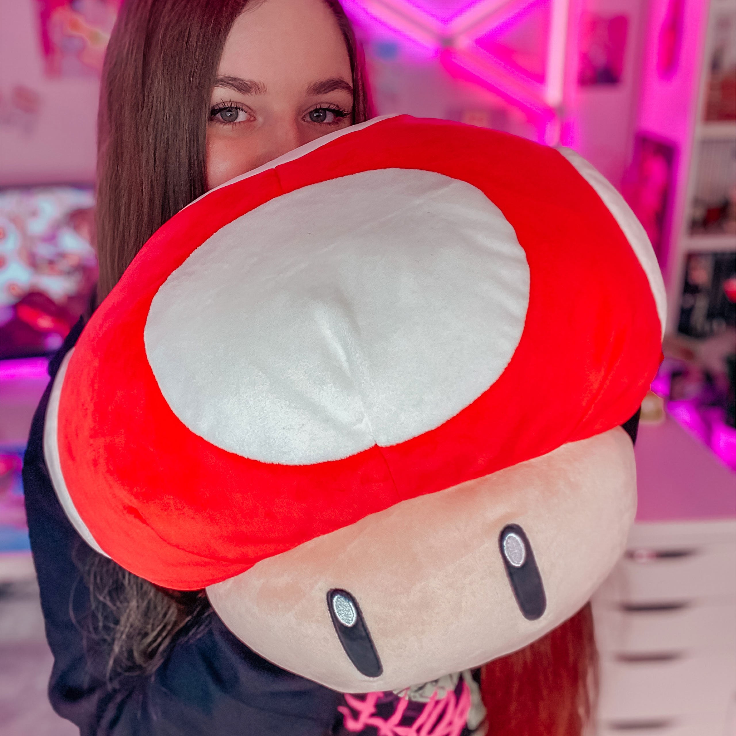 Produktbild Super Mario - Super-Pilz Plüsch Figur XL
