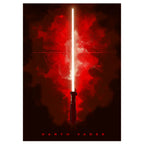 Produktbild Star Wars - Darth Vader Lichtschwert Metall Poster
