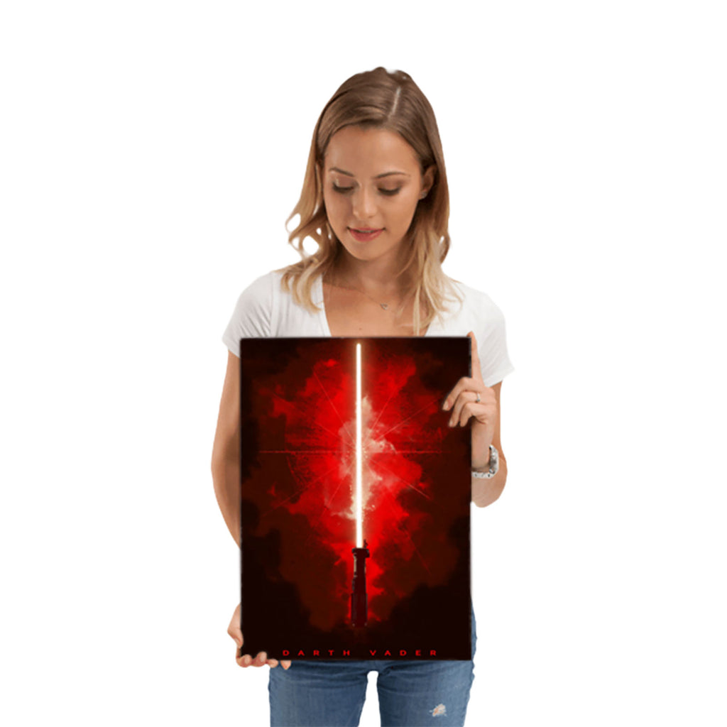 Produktbild Star Wars - Darth Vader Lichtschwert Metall Poster