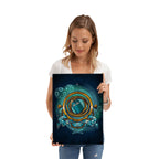 Produktbild Turn Time Twist Space Metall Poster für Doctor Who Fans