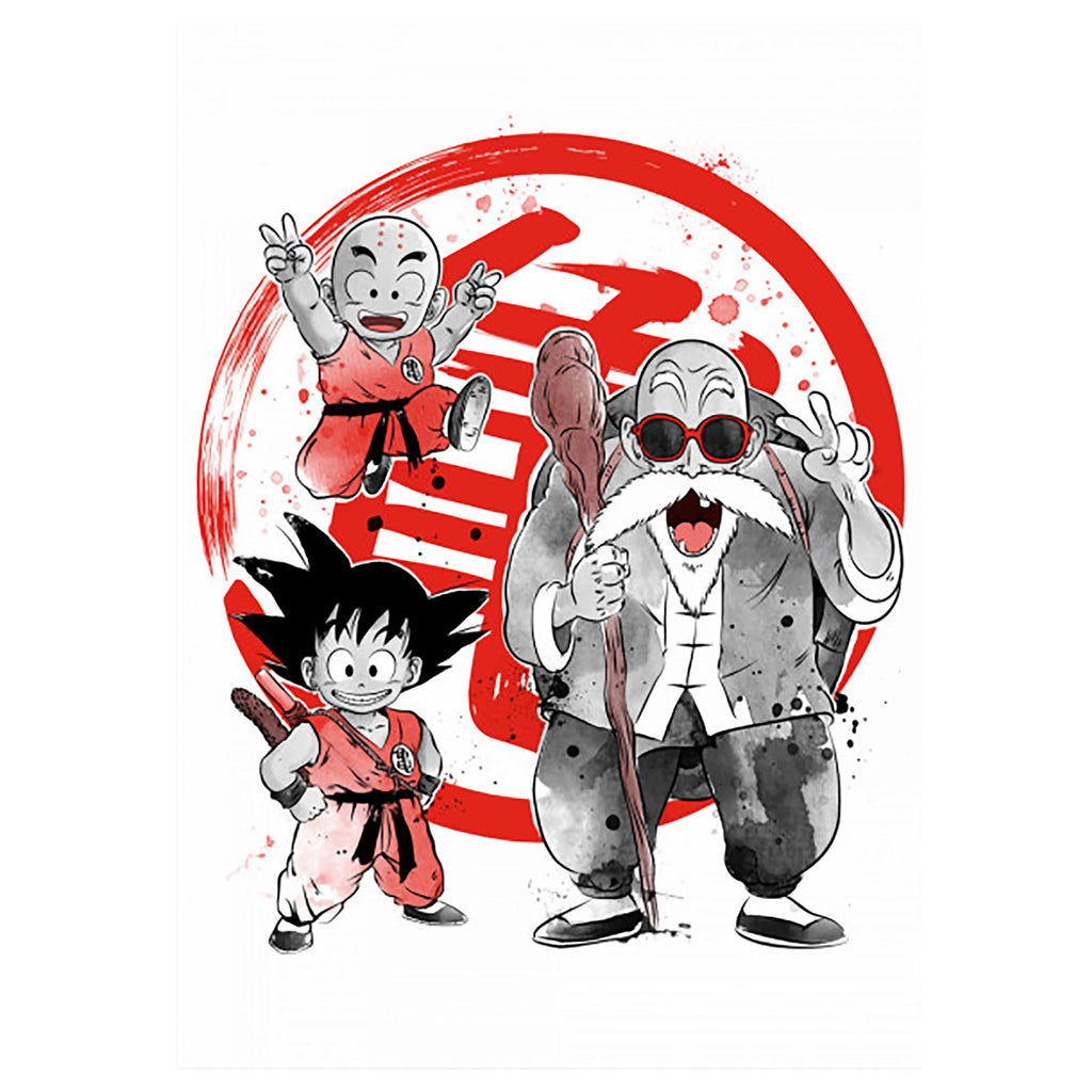 Produktbild Kame School Metall Poster für Dragon Ball Fans