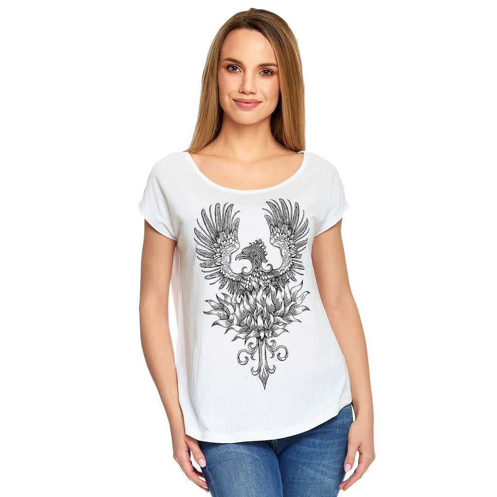 Produktbild Harry Potter - Phönix T-Shirt Damen weiß