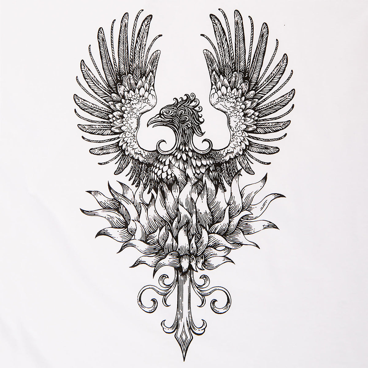 Produktbild Harry Potter - Phönix T-Shirt Damen weiß