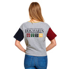 Product image Harry Potter - Hogwarts Crop Top Women's Grey