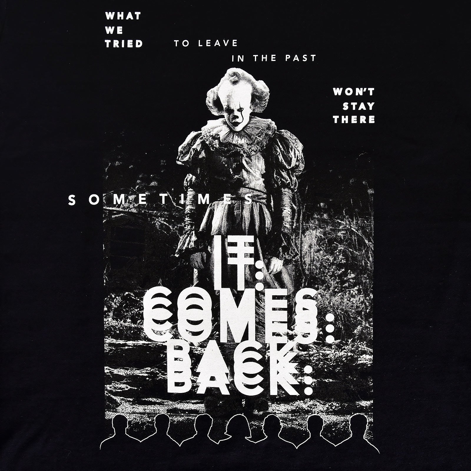 Produktbild Stephen Kings ES - IT Comes Back T-Shirt schwarz