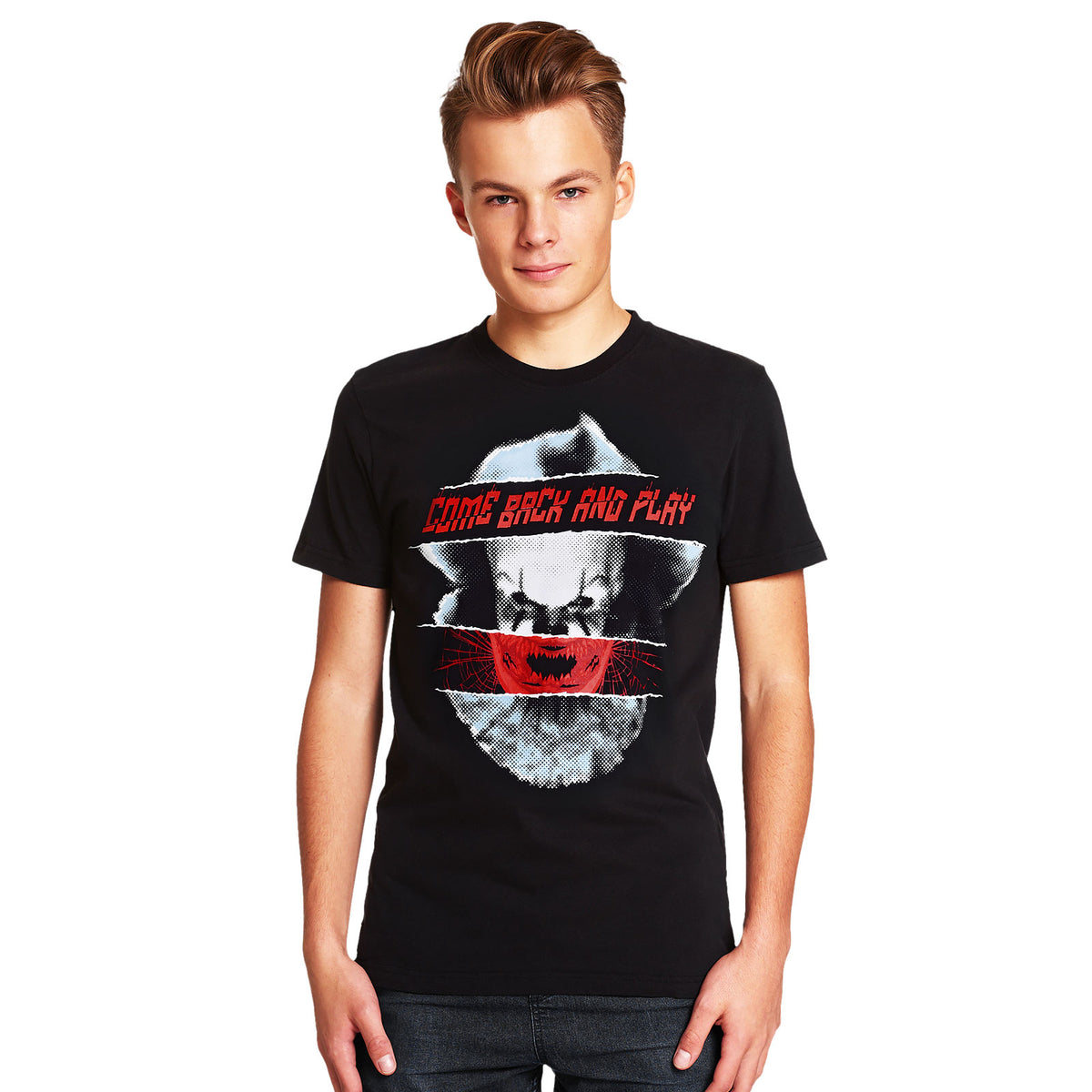 Produktbild Stephen Kings ES - Pennywise Come Back and Play T-Shirt