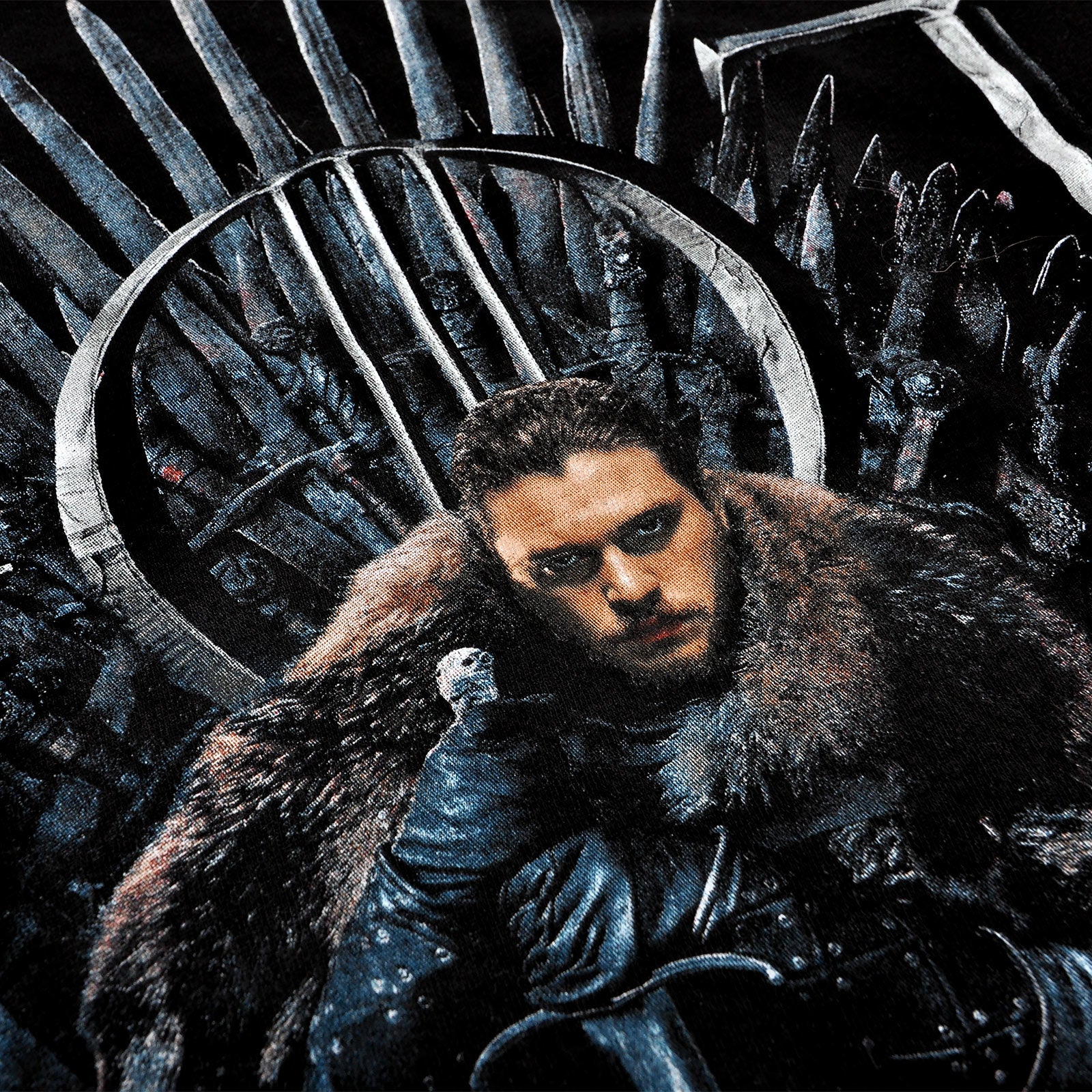 Produktbild Game of Thrones - Jon Snow For The Throne T-Shirt schwarz