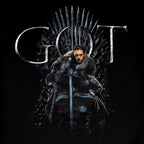 Produktbild Game of Thrones - Jon Snow For The Throne T-Shirt schwarz