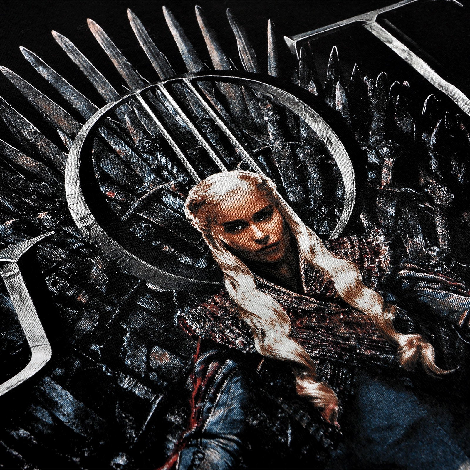 Produktbild Game of Thrones - Daenerys For The Throne T-Shirt schwarz