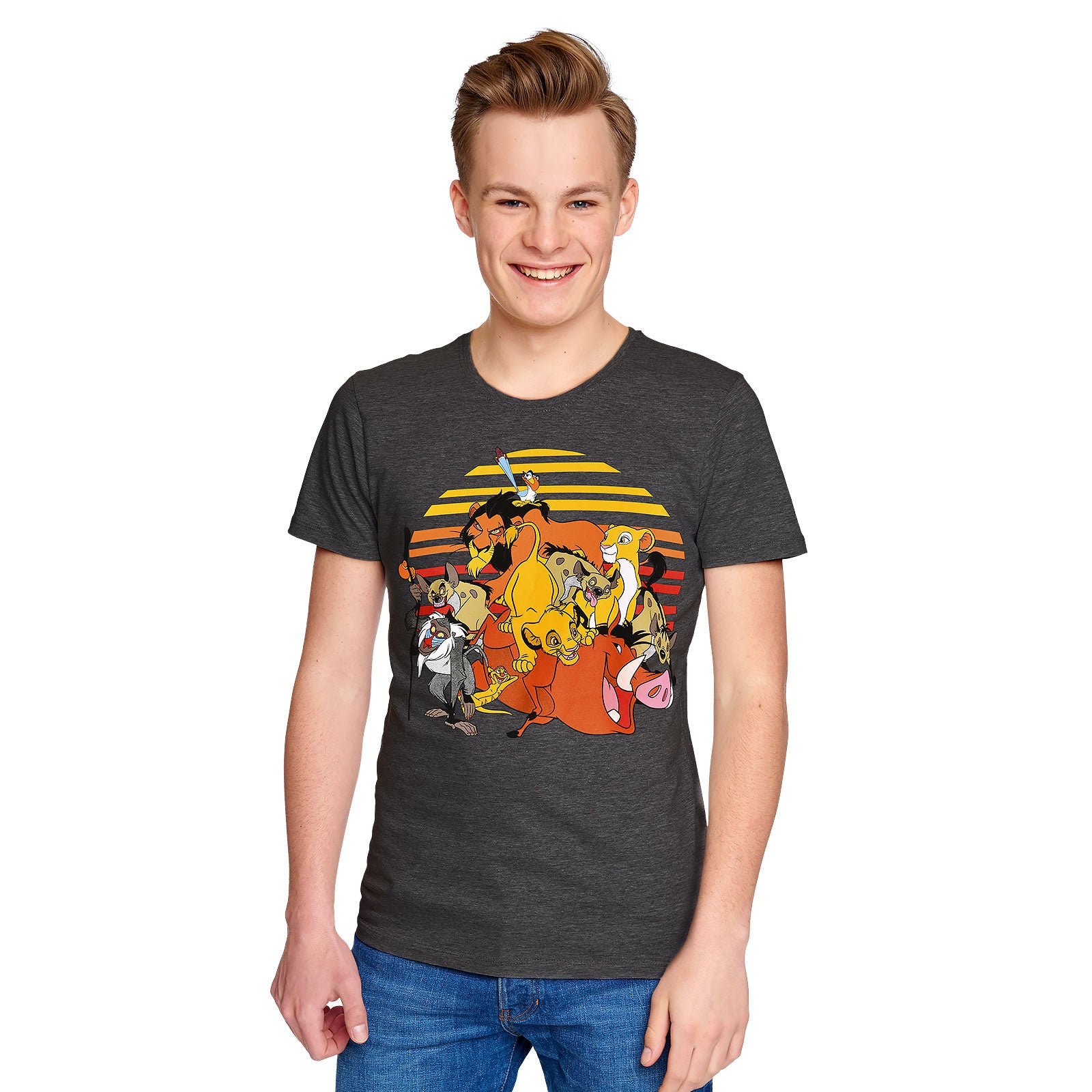Produktbild König der Löwen - Good or Evil T-Shirt grau