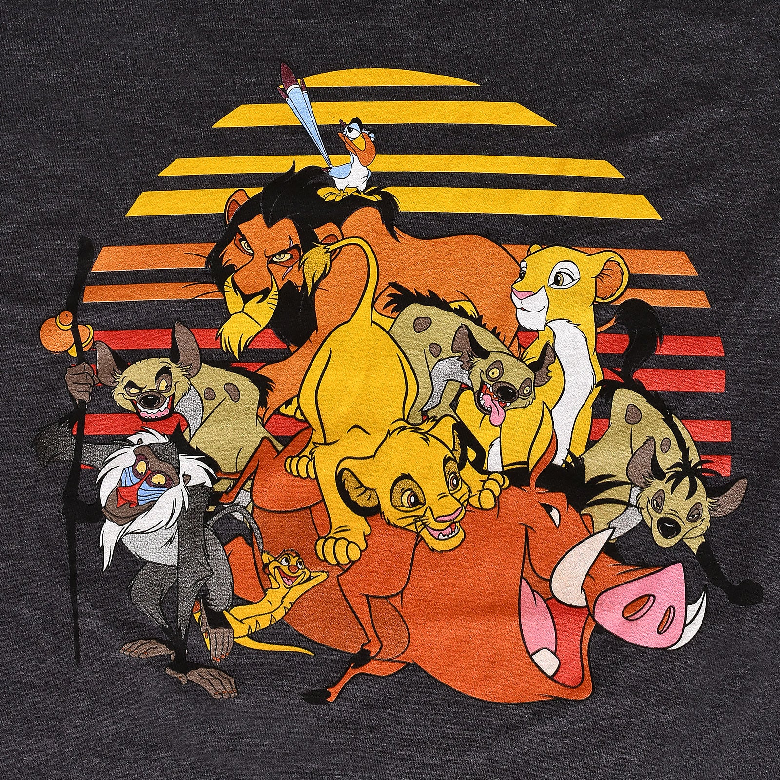 Produktbild König der Löwen - Good or Evil T-Shirt grau