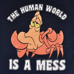 Produktbild Arielle - Sebastian Human World is a Mess T-Shirt blau