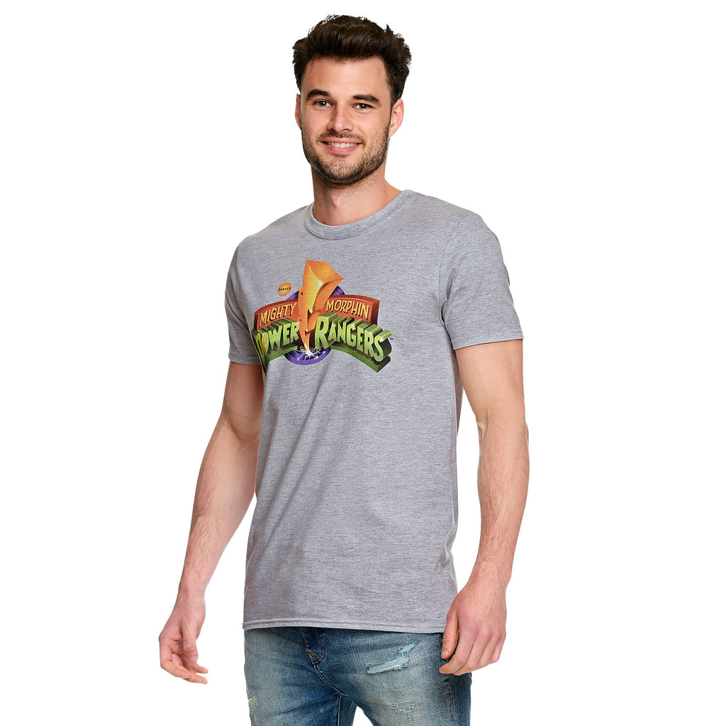 Produktbild Power Rangers - Logo T-Shirt grau