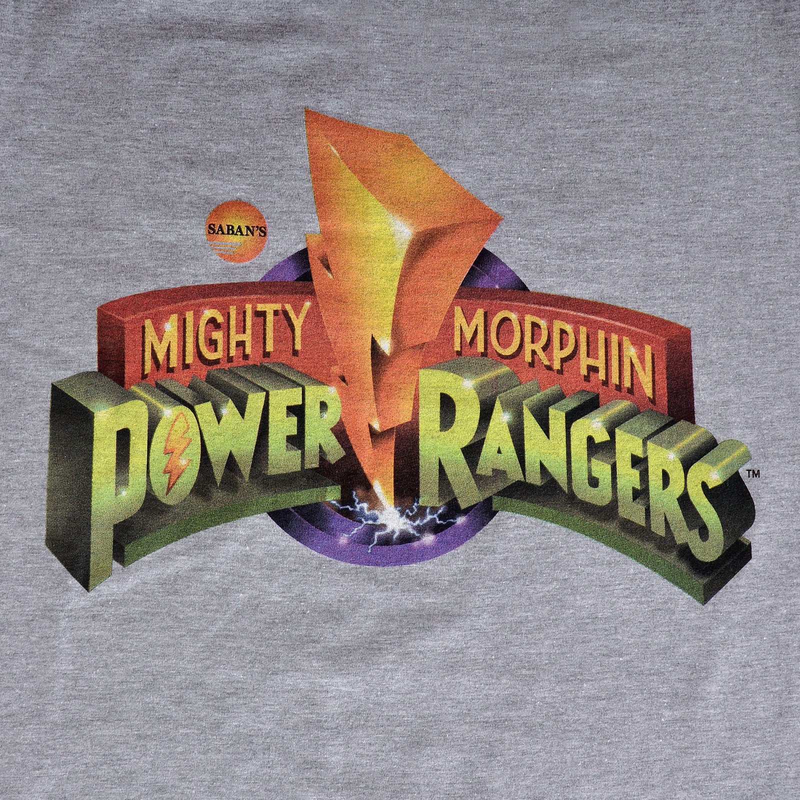 Produktbild Power Rangers - Logo T-Shirt grau