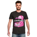 Product image Alice in Wonderland - Cheshire Cat All Mad Here T-Shirt Grey