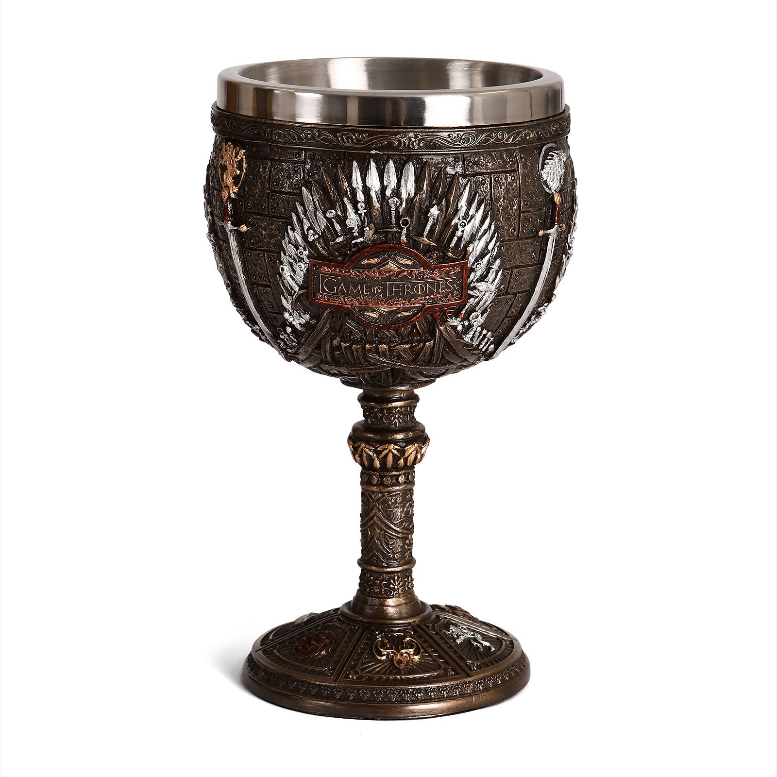 Produktbild Game of Thrones - Der Eiserne Thron Kelch deluxe