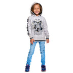 Produktbild Harry Potter - Hogwarts Kinder Hoodie grau
