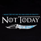 Produktbild Not Today T-Shirt für Game of Thrones Fans schwarz