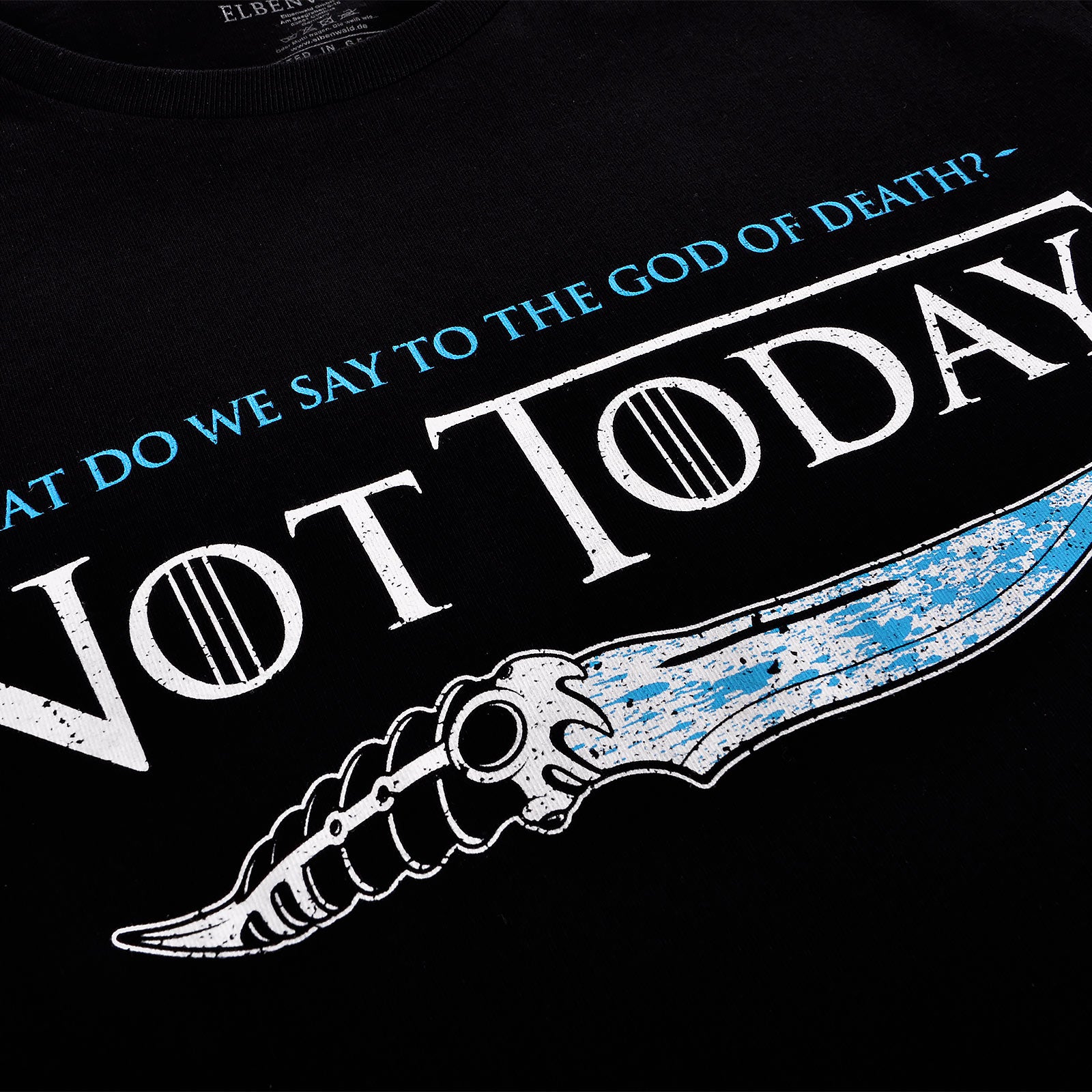 Produktbild Not Today T-Shirt für Game of Thrones Fans schwarz