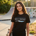 Produktbild Not Today T-Shirt für Game of Thrones Fans schwarz