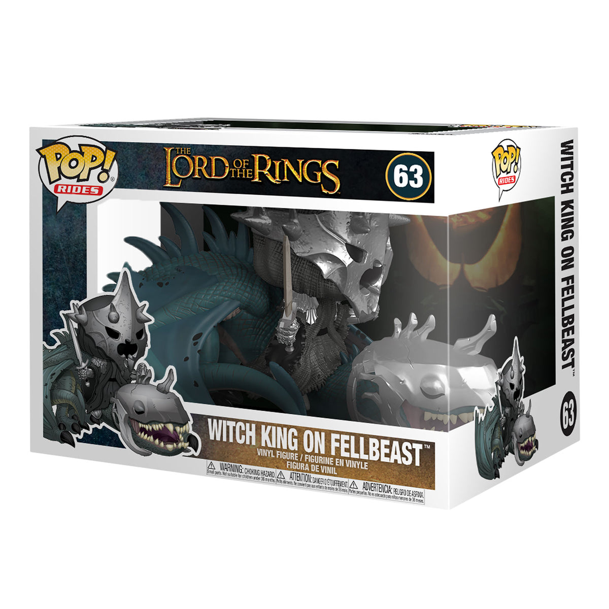 Produktbild Der Herr der Ringe - Hexenkönig auf geflügeltem Wesen Funko Pop Figur