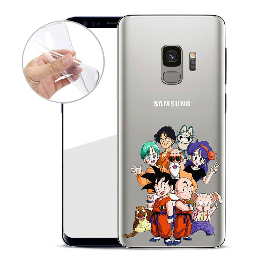 Product image Dragon Ball - Characters Samsung Galaxy S9 Phone Case Silicone Transparent