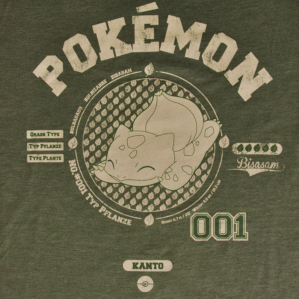 Produktbild Pokemon - Bisasam T-Shirt grün
