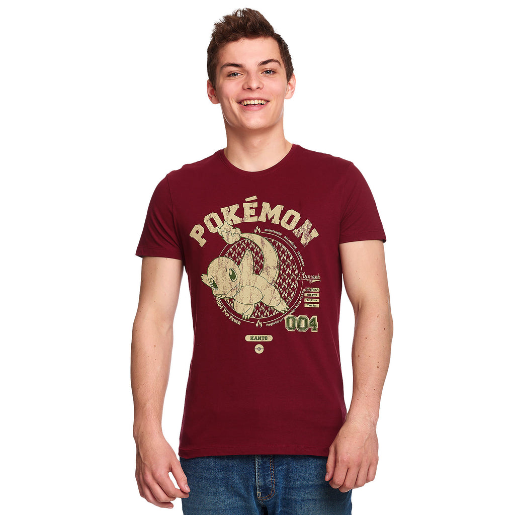 Produktbild Pokemon - Glumanda T-Shirt rot