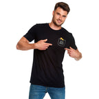 Produktbild Der Herr der Ringe - Der Eine Ring Pocket T-Shirt schwarz