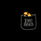 Produktbild Der Herr der Ringe - Der Eine Ring Pocket T-Shirt schwarz