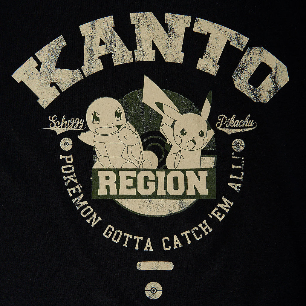 Produktbild Pokemon - Kanto Region Starter T-Shirt schwarz