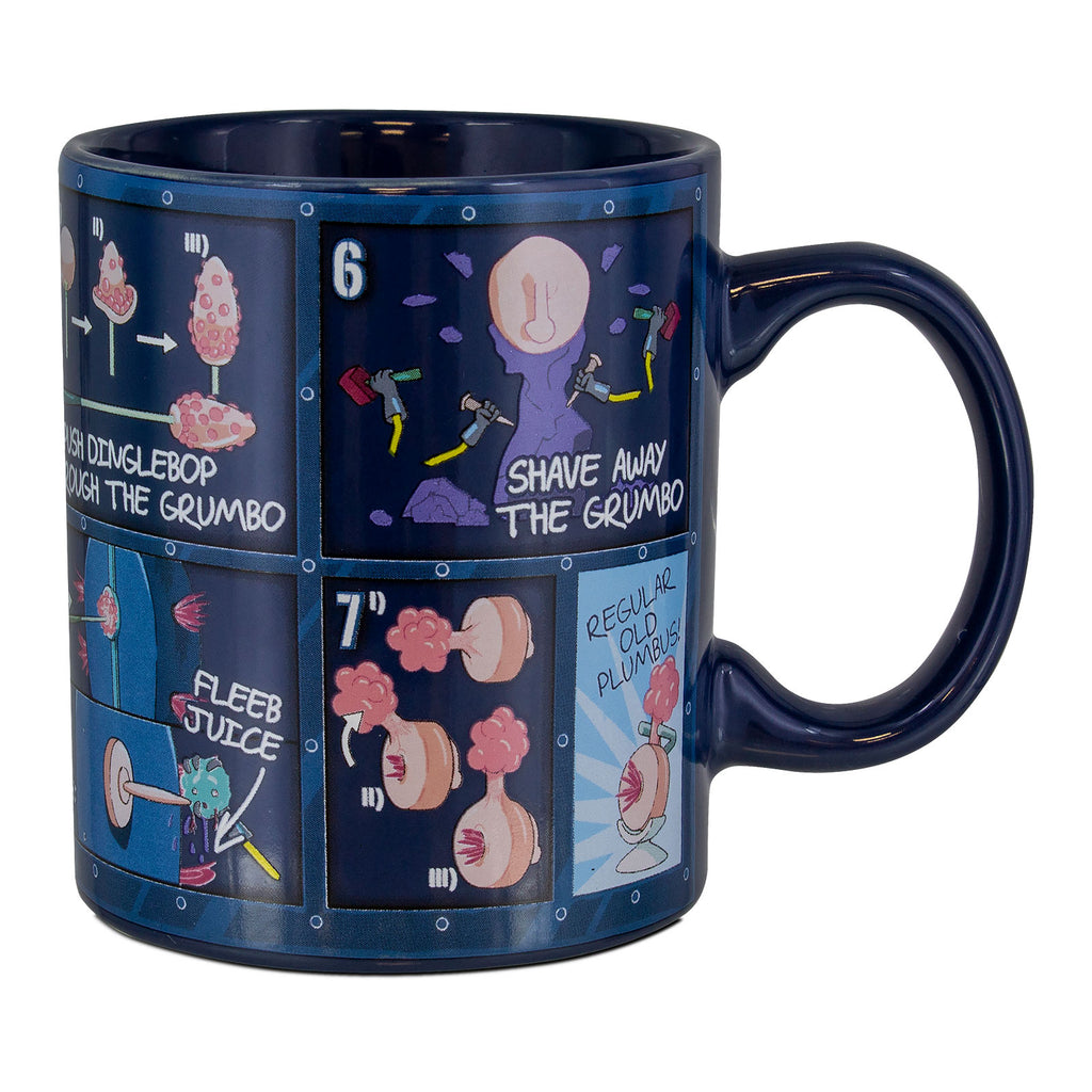 Produktbild Rick and Morty - Plumbus Instruction Tasse