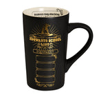 Produktbild Harry Potter - Hogwarts School List Tasse XXL