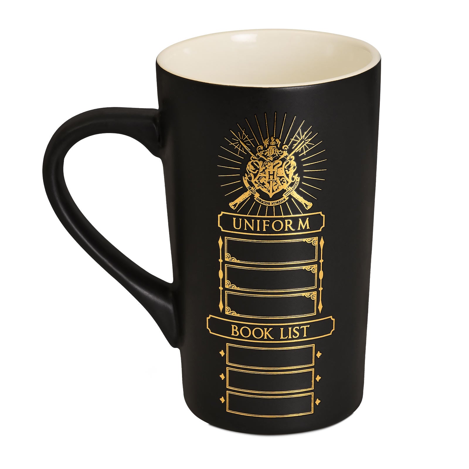 Produktbild Harry Potter - Hogwarts School List Tasse XXL