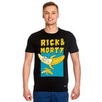 Produktbild Rick and Morty - Low Hanging Banana T-Shirt schwarz