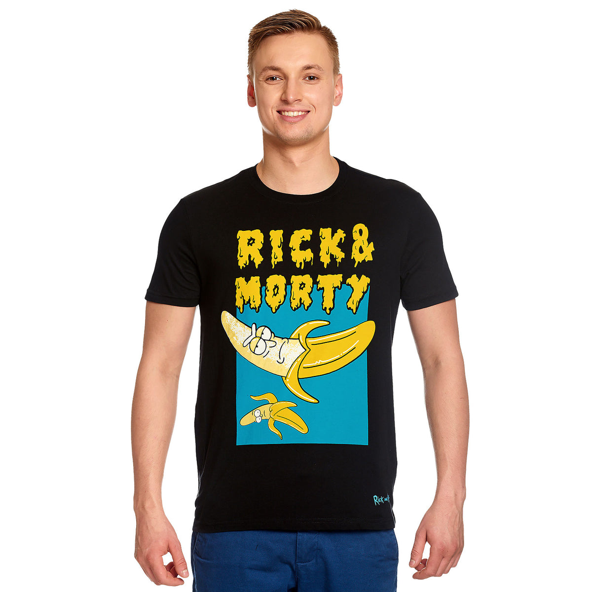 Produktbild Rick and Morty - Low Hanging Banana T-Shirt schwarz