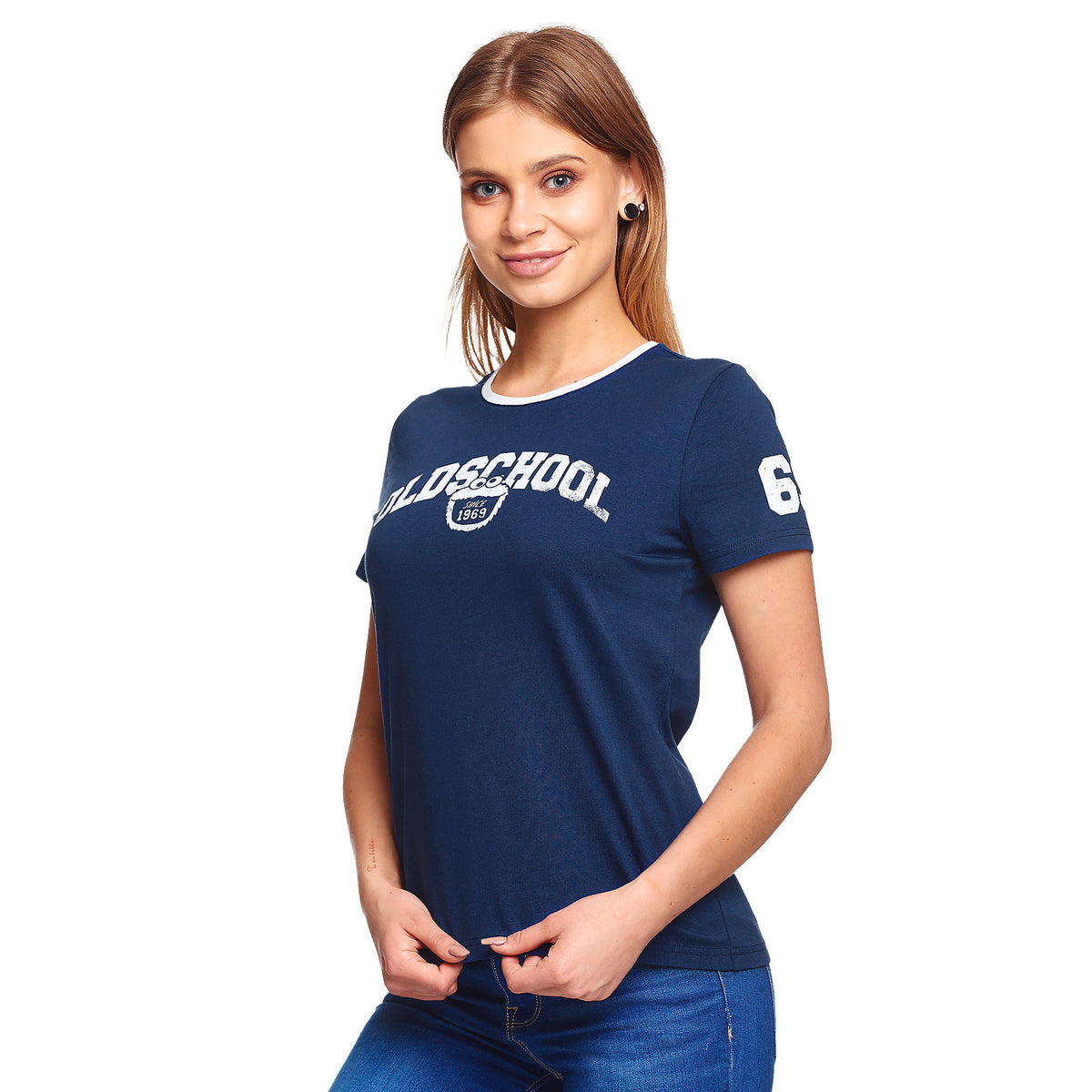 Produktbild Sesamstraße - Oldschool T-Shirt Damen blau