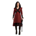 Produktbild Bogenschützin Kostüm Kleid Damen rot-braun
