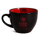 Produktbild Game of Thrones - House Targaryen Tasse mit Schablone