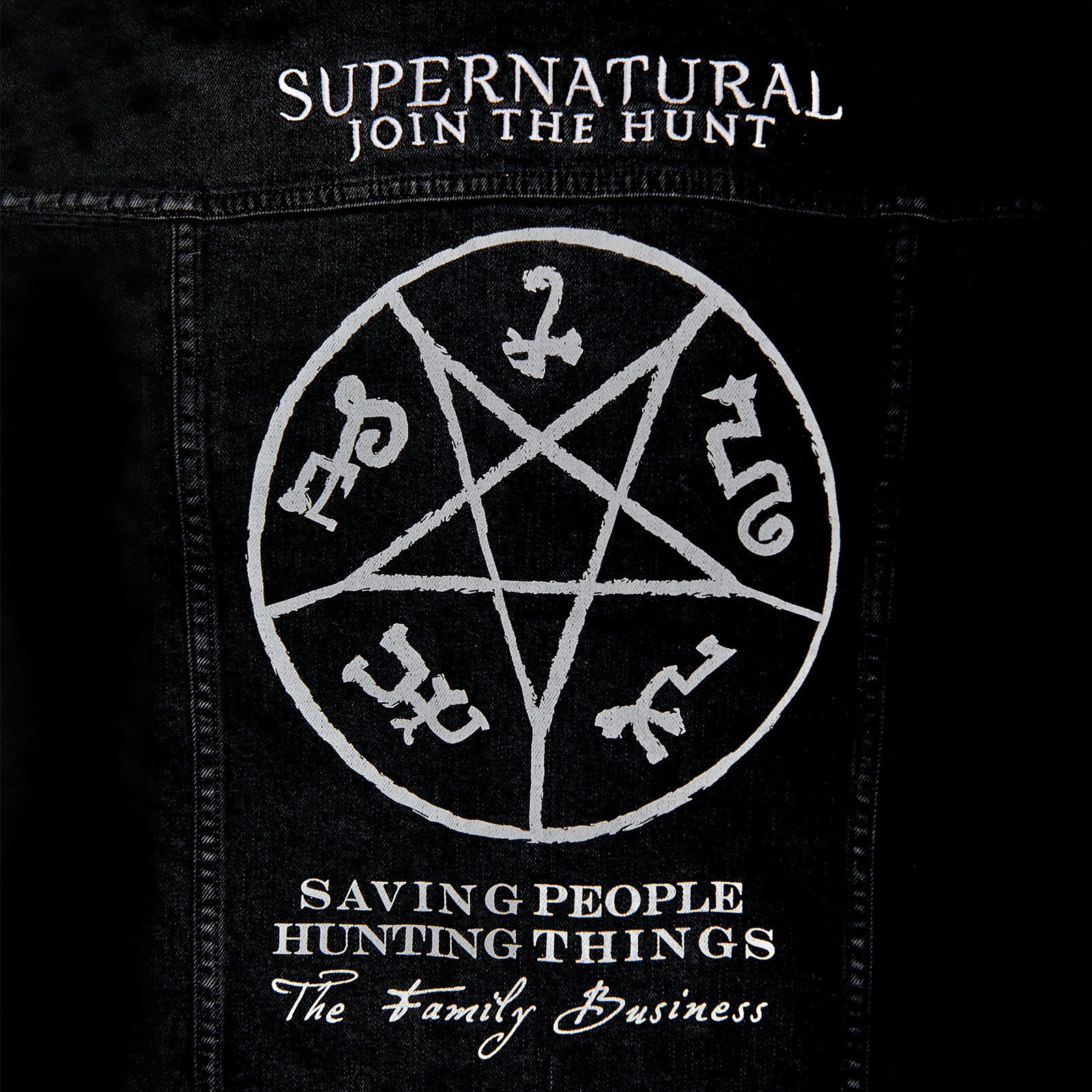 Produktbild Supernatural - Teufelsfalle Jeansjacke Damen schwarz