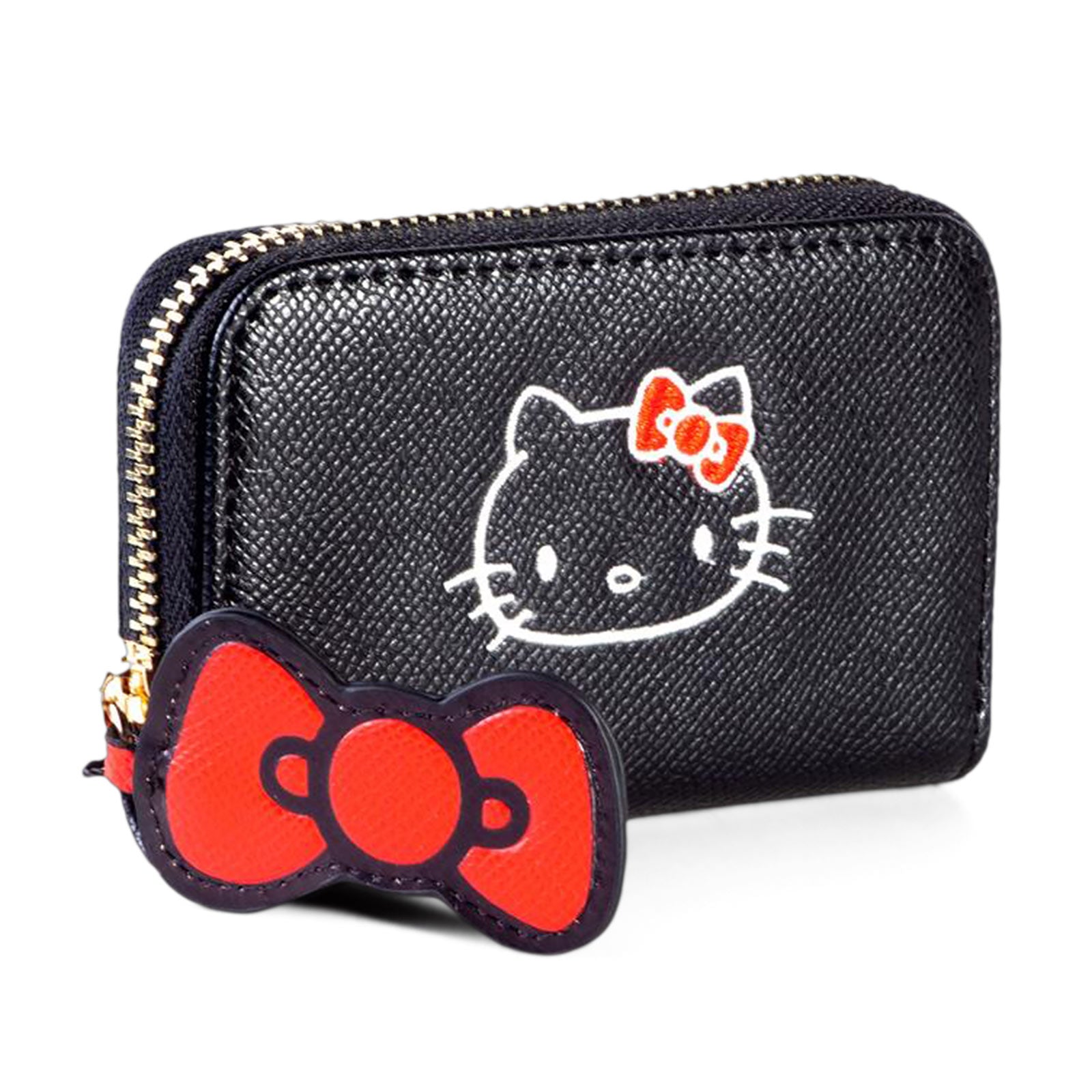 Produktbild Hello Kitty - Logo Kleingeldbörse schwarz