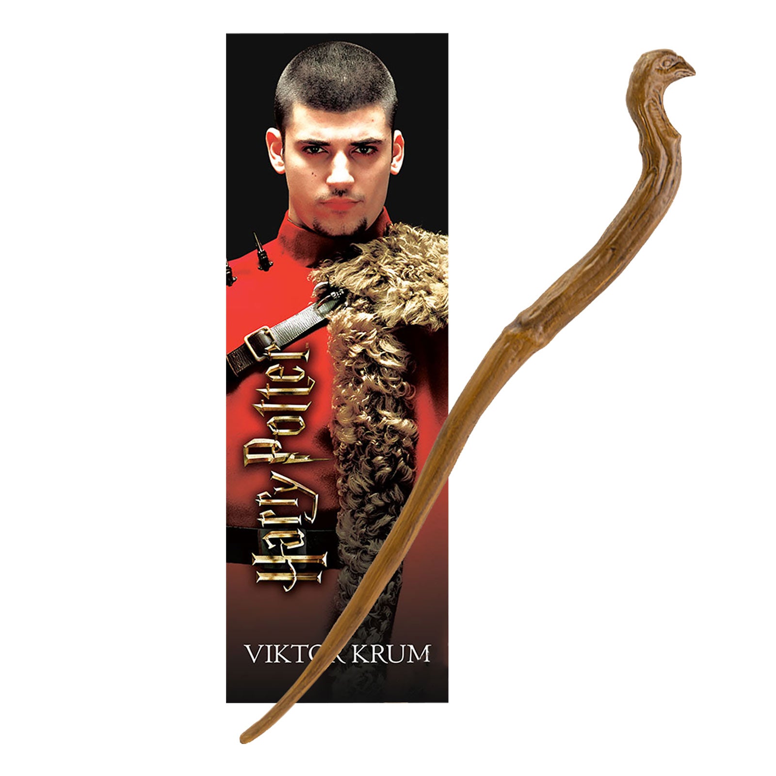 Produktbild Viktor Krum Zauberstab für Jungzauberer mit Lesezeichen - Harry Potter