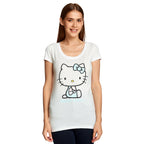 Produktbild Hello Kitty - Pastel Kitty T-Shirt Damen weiß