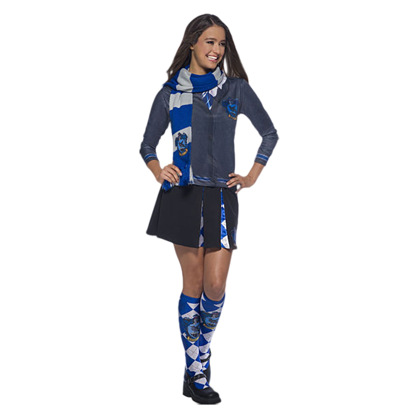 Produktbild Harry Potter - Ravenclaw Wappen Kostüm Strickschal