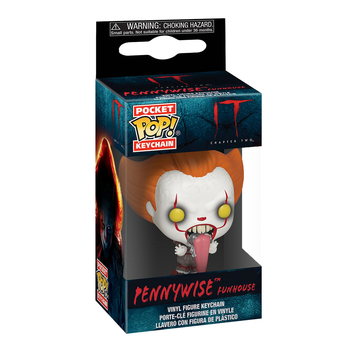 Produktbild Stephen Kings ES - Pennywise Funhouse Funko Pop Schlüsselanhänger