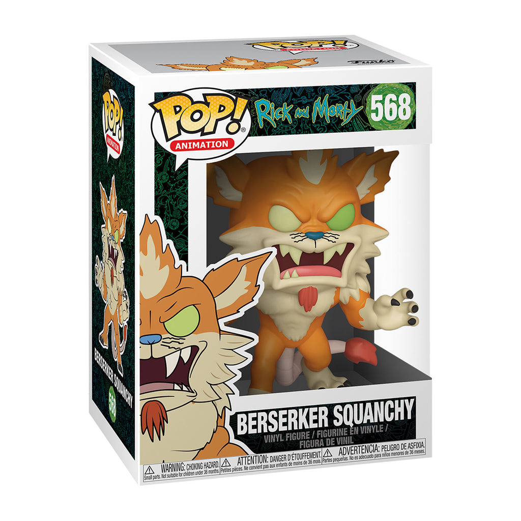 Produktbild Rick and Morty - Berserker Squanchy Funko Pop Figur