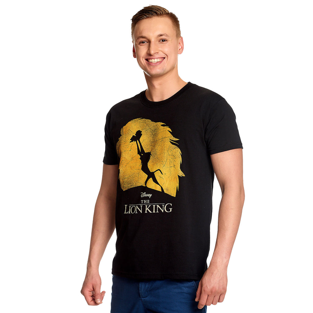 Produktbild König der Löwen - Silhouette T-Shirt schwarz