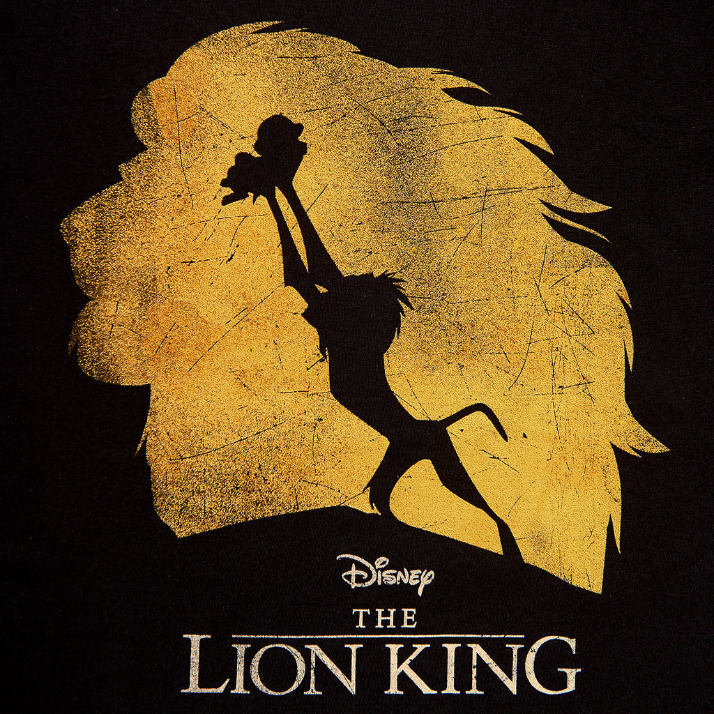 Produktbild König der Löwen - Silhouette T-Shirt schwarz