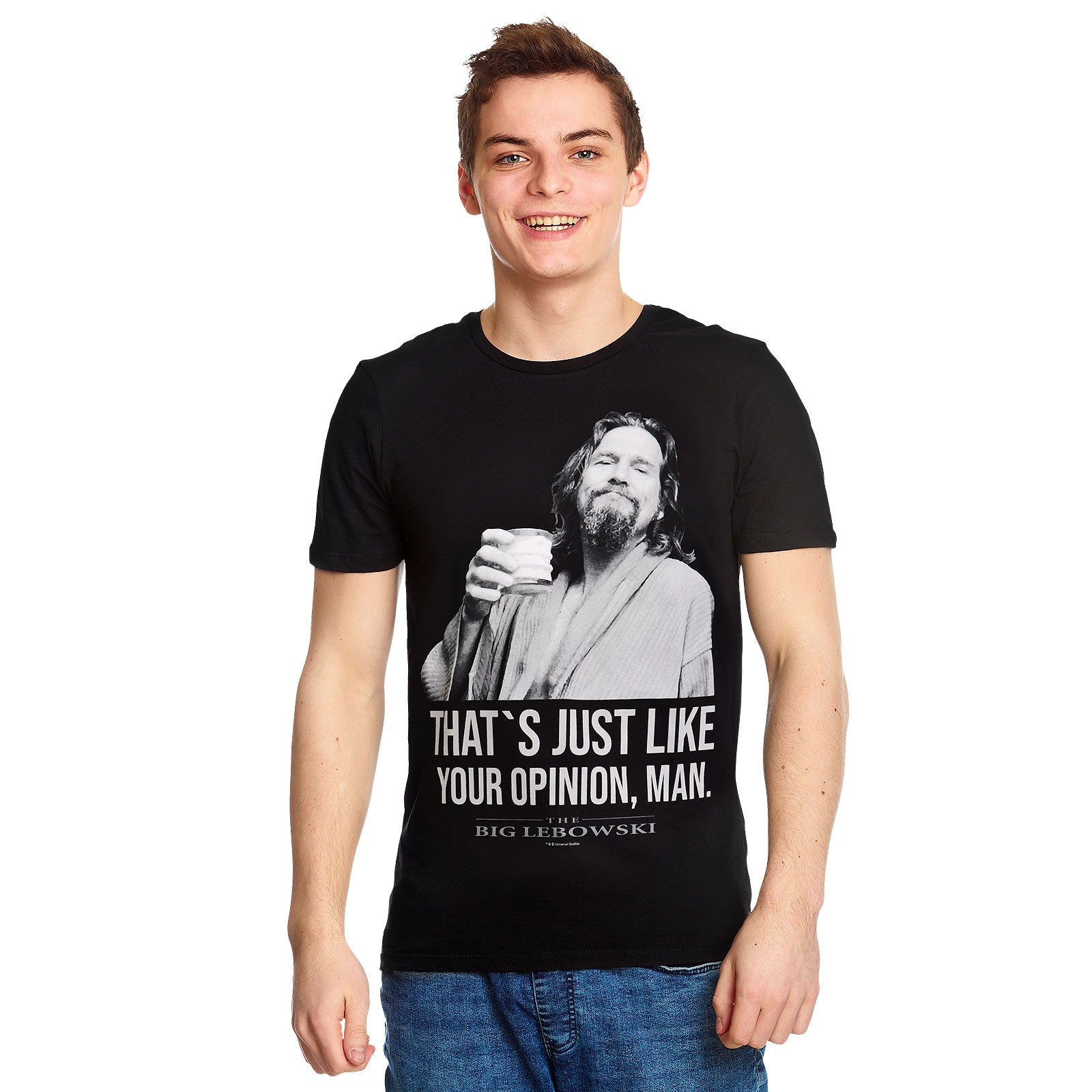 Produktbild The Big Lebowski - Dude T-Shirt schwarz