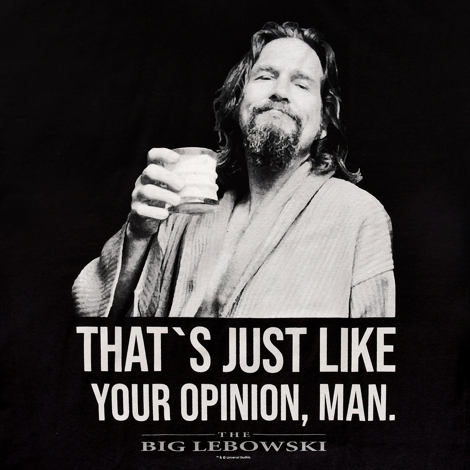 Produktbild The Big Lebowski - Dude T-Shirt schwarz